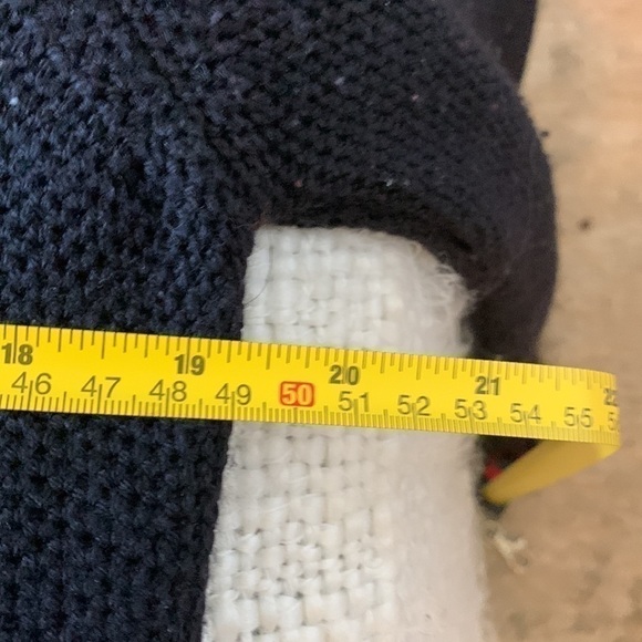 π
Ίπππ Doncaster black merino wool, silk, cashmere sweater with rabbit fur trim - Picture 9 of 10